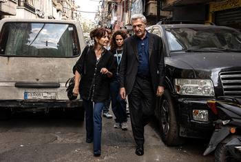 Filippo Grandi, Kamishna Mkuu wa UNHCR atembelea Lebanon