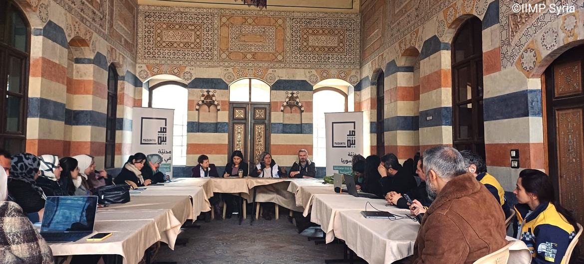 Команда Независимого института во время недавнего визита в Сирию.