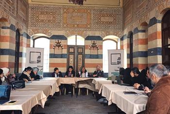 Команда Независимого института во время недавнего визита в Сирию.