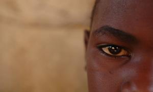 A 14-year-old boy from Jabel Marra in Darfur, who lost his mother in a brutal attack by Janjaweed militia on his village. (2004 photo)