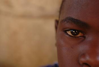 A 14-year-old boy from Jabel Marra in Darfur, who lost his mother in a brutal attack by Janjaweed militia on his village. (2004 photo)