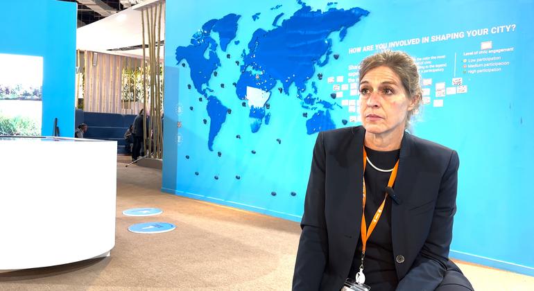 Stephanie Luz, Country Program Manager, UN-Habitat Office in Afghanistan. Stephanie Luz, Country Program Manager, UN-Habitat Office in Afghanistan.