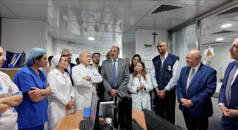 منظمة الصحة العالمية تدعم مستشفى الجعيتاوي في بيروت بمساعدات طبية طارئة لمواجهة أزمة الحروق
