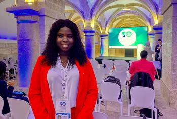 Fatumata Camara participou no 10º Fórum Global da Unaoc