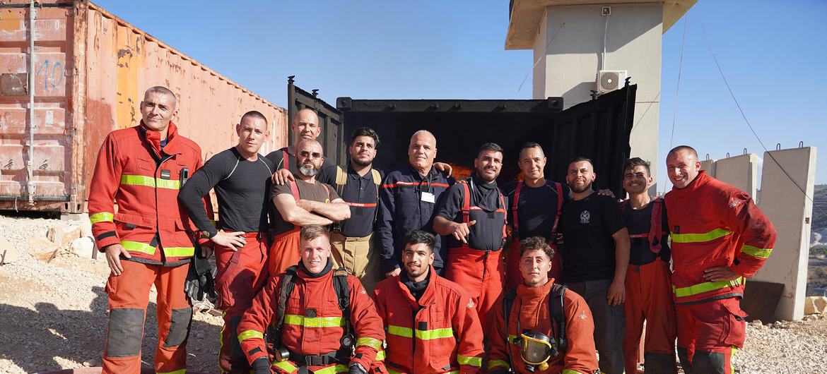 La Brigade des sapeurs-pompiers de Paris, qui fait partie du contingent français de la FINUL, a récemment partagé son expertise avec la Défense civile libanaise et ses pompiers.