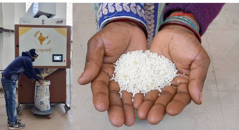 भूख में राहत के लिए WFP और भारत की खाद्य साझेदारी