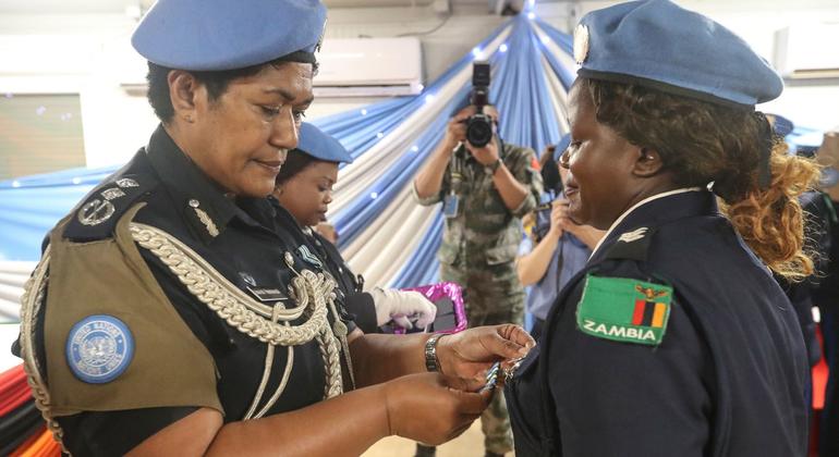 Zambiya: Yeni hibe kadın barışı koruma görevlilerini artırıyor

 Nguncel.com