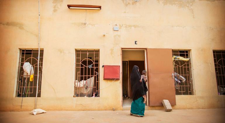 Human Rights Officers from MINUSMA conduct regular monitoring visits to a jail in Sévaré, in the Mopti region of Mali.