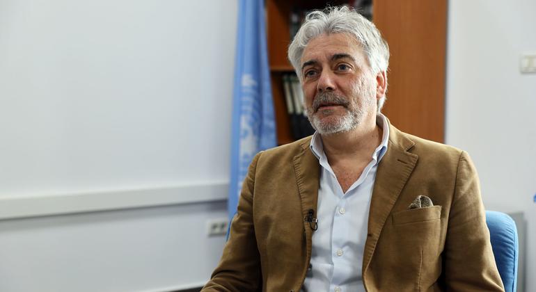 Andrea Tenenti, Spokesman for the United Nations Interim Force in Lebanon (UNIFIL)