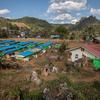 An IDP camp in Kayah State, eastern Myanmar, which is the region where the school was attacked. (file)