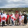 La familia Hadhad celebra el 1 de julio, Día de Canadá.