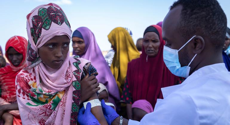 Вакцинация в Эфиопии. 