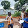 Suprimentos de cólera são entregues a um centro de tratamento em Dzenza, no centro de Malauí