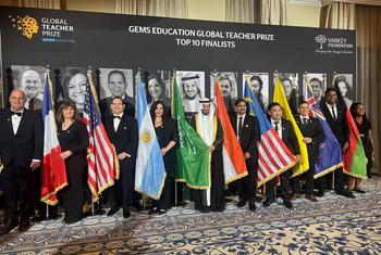 La argentina Karina Sarro fue premiada con el Global Teacher Prize y reconocida como una de las 10 mejores docentes del mundo por la Fundación Varkey.