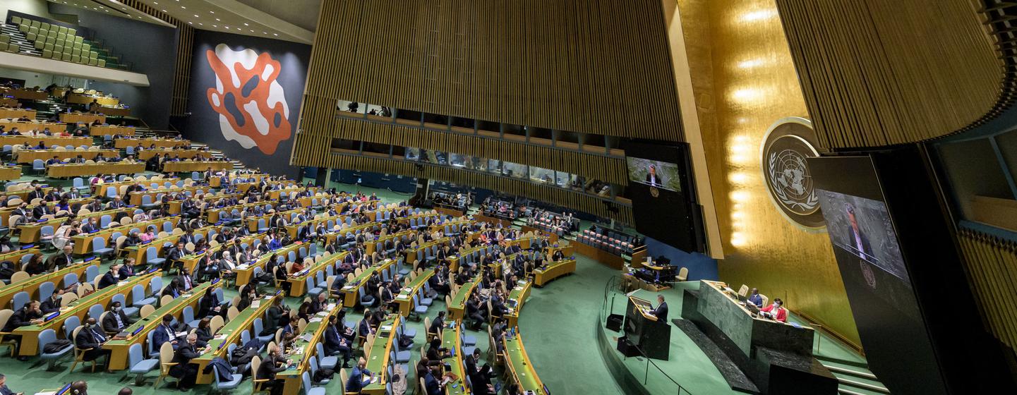 联合国大会堂。 （资料图片）