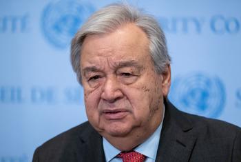 الأمين العام للأمم المتحدة أنطونيو غوتيريش.
