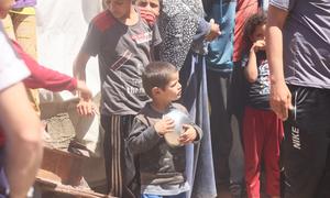 The search for food is a daily struggle in Gaza.