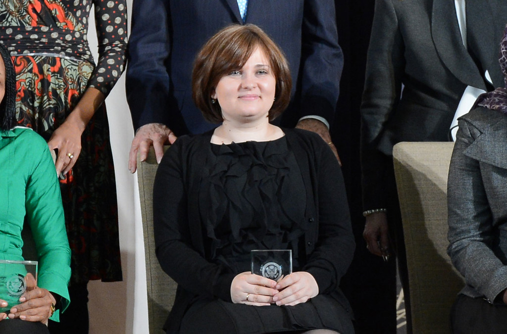Yelena Milashina, periodista galardonada de Novaya Gazeta. (archivo)