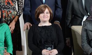 Yelena Milashina, award-winning Novaya Gazeta journalist. (file)