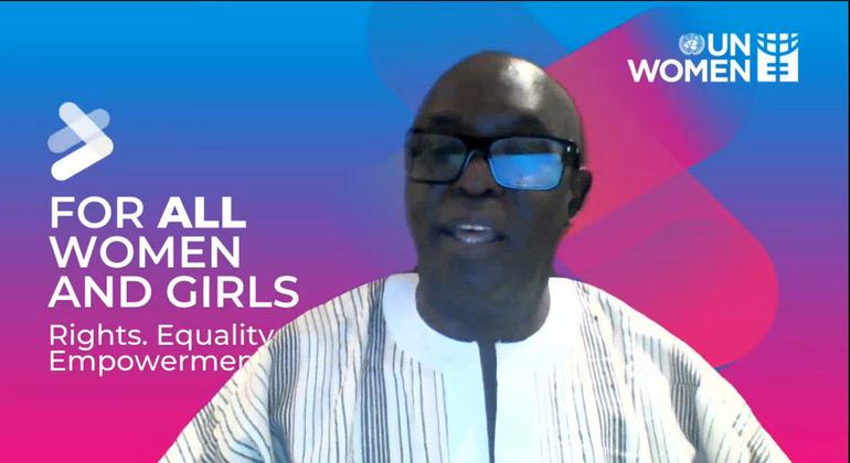  سالفاتور نكورونزيزا، ممثل هيئة الأمم المتحدة للمرأة في السودان خلال حوار مع أخبار الأمم المتحدة.