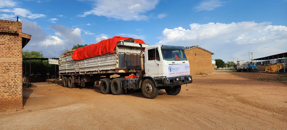 وصلت أول قافلة إنسانية إلى ولاية شرق دارفور منذ بدء الصراع، بعد تسعة أيام على الطريق.