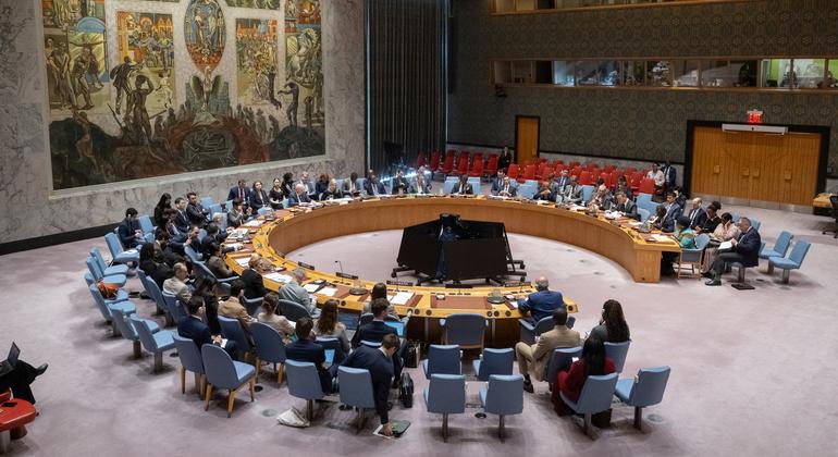 Sesión del Consejo de Seguridad de la ONU. (Archivo)