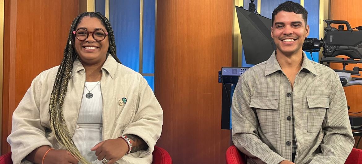 Gabriela Santos e Erley Bispo, fundadores do F20