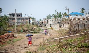 Sittwe, a town in Myanmar's Rakhine state, which has consistently ranked among the poorest regions in the country since the 1940s.