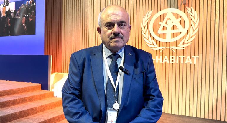 فلسطینی ریاست میں مقامی حکومتوں کے وزیر سمیع حجاوی۔