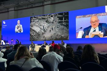 عالمی شہرکاری فورم کے چوتھے روز گھر بار کھونا موضوع بحث تھا۔