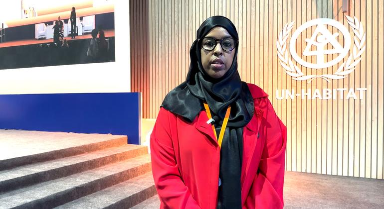 صومالیہ کی وزارت منصوبہ بندی میں غربت کے خاتمے اور شہری مسائل کے پائیدار حل کے شعبے کی ڈائریکٹر زہرا عابدی محمد۔