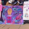 Carteles elaborados por niñas y niños de Ixtapaluca, Estado de México, alusivos a la erradicación de la violencia contra mujeres y niñas.