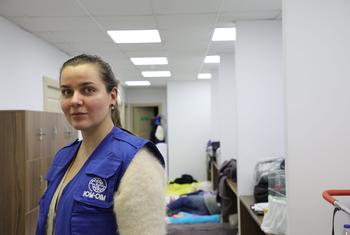 На фото: пресс-секретарь Международной организации по миграции (МОМ) Ольга Борзенкова.