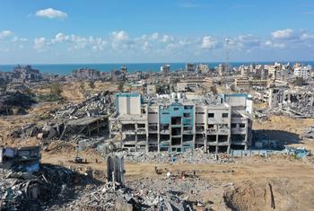 在加沙北部，许多社区整个被摧毁。