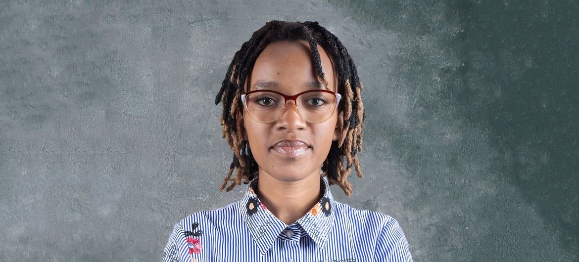 Chantal Niyonkuru, une jeune rwandaise bénéficiaire de l'initiative « Les jeunes Africaines savent coder ».