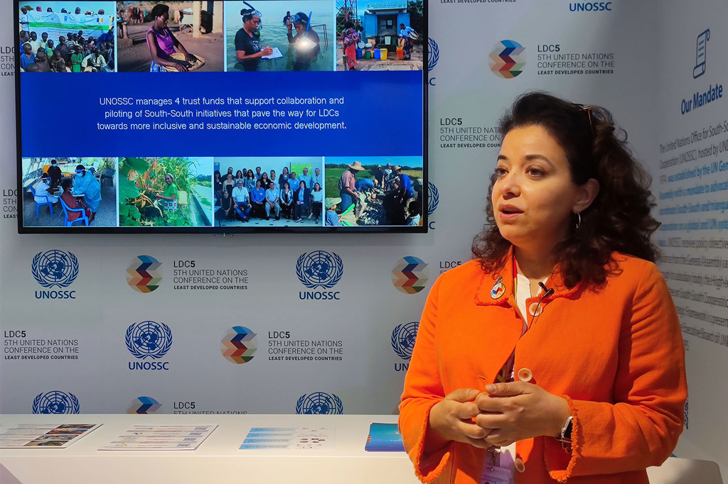 Dima Al-Khatib, Director of the UN Office for South-South Cooperation was interviewed by UN News.