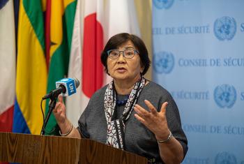 秘书长特别代表兼联合国阿富汗援助团团长奥通巴耶娃在安理会会议后向记者介绍了该国局势。