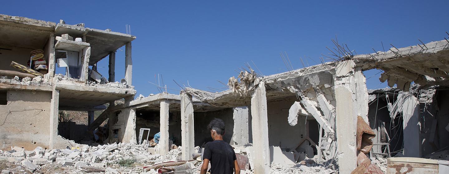 Cinq jours consécutifs de bombardements et de frappes aériennes ont causé des dégâts dans la région d'Idleb, au nord-ouest de la Syrie, et dans la campagne d'Alep, à l'ouest. (Oct 2023)
