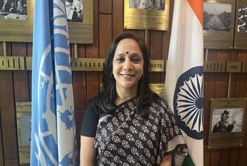 भारत स्थित यूएन कार्यालय में अन्तर एजेंसी पीसीईए (PSEA) समन्वयक वीनू कक्कड़.