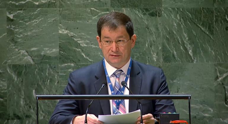 نائب المندوب الروسي لدى الأمم المتحدة، السفير دميتري بوليانسكي