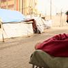 مصطفى غانم نازح من جباليا إلى وسط مدينة غزة.