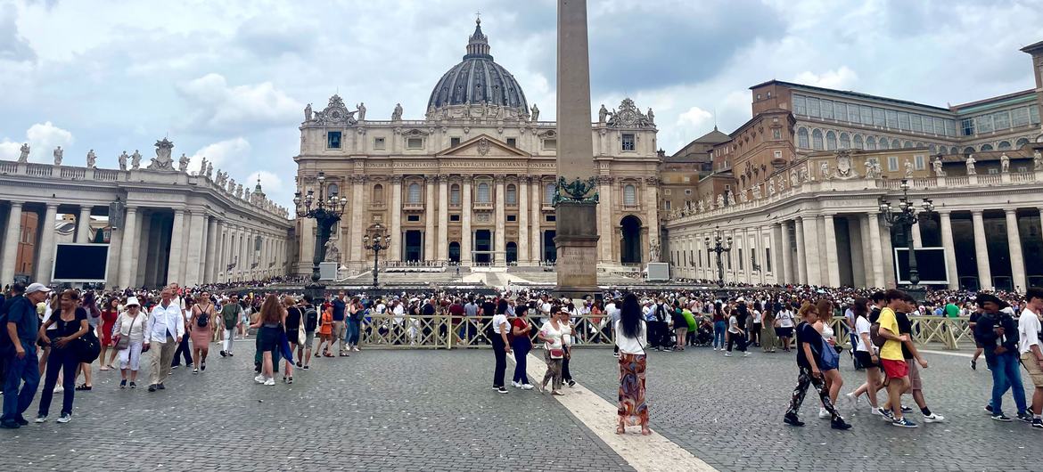 St. Peter's Square, Vatican City.