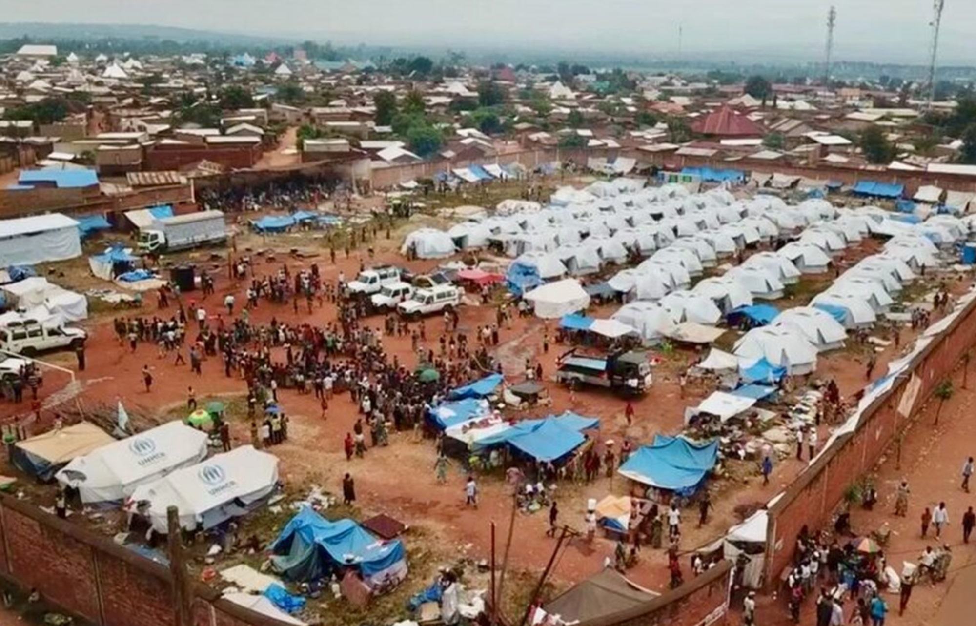 Au Burundi, un camp accueille des réfugiés fuyant les violences dans la République démocratique du Congo (RDC) voisine.
