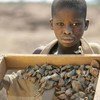 Un niño trabajando en una mina de cobre en la ciudad de Kipushi, en el sureste de la República Democrática del Congo.