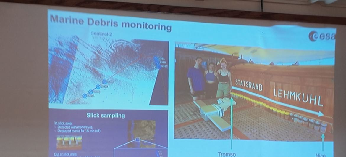 The marine debris monitoring project is conducted by Lena Schaffeld with other two students. The marine debris monitoring project is conducted by Lena Schaffeld with other two students.
