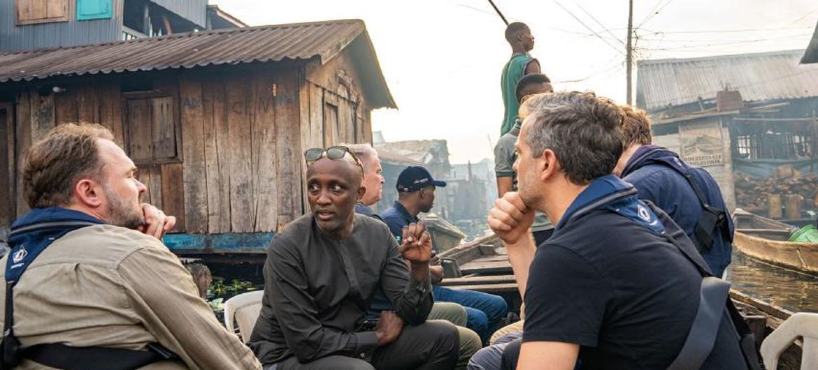 پاکستان میں اقوام متحدہ کے ریذیڈنٹ کوآرڈینیٹر تعینات ہونے سے پہلے محمد یحییٰ (بائیں سے دوسرے نمبر پر) نائجیریا میں یو این ڈی پی کے نمائندہ تھے۔