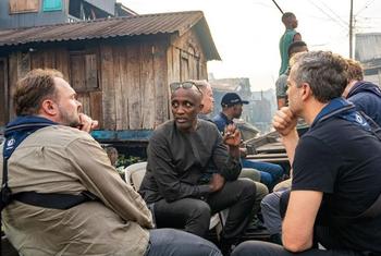 پاکستان میں اقوام متحدہ کے ریذیڈنٹ کوآرڈینیٹر تعینات ہونے سے پہلے محمد یحییٰ (بائیں سے دوسرے نمبر پر) نائجیریا میں یو این ڈی پی کے نمائندہ تھے۔