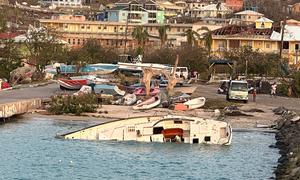 Hurricane Beryl has caused near total devastation on Union Island in Saint Vincent and the Grenadines.