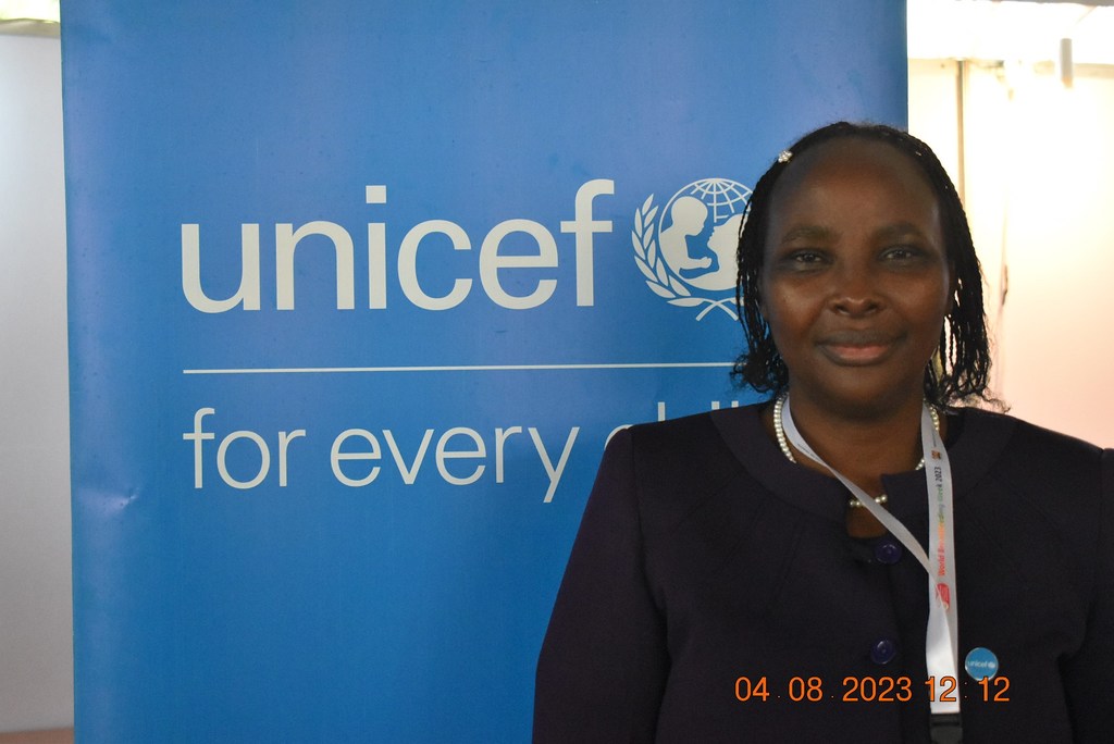 Laura Kiige, afisa wa lishe, UNICEF. 