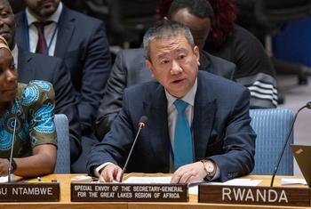 Huang Xia, Envoyé spécial du Secrétaire général pour la région des Grands Lacs, informe le Conseil de sécurité de la situation dans cette région.